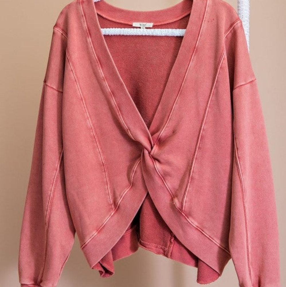 Twist Knit Top